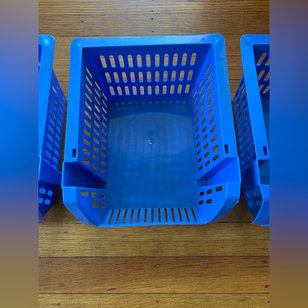 Blue Storage Baskets Set - Picture 4 of 5